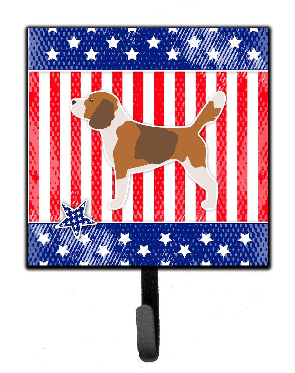 USA Patriotic Beagle Leash or Key Holder BB3310SH4 by Caroline&#39;s Treasures
