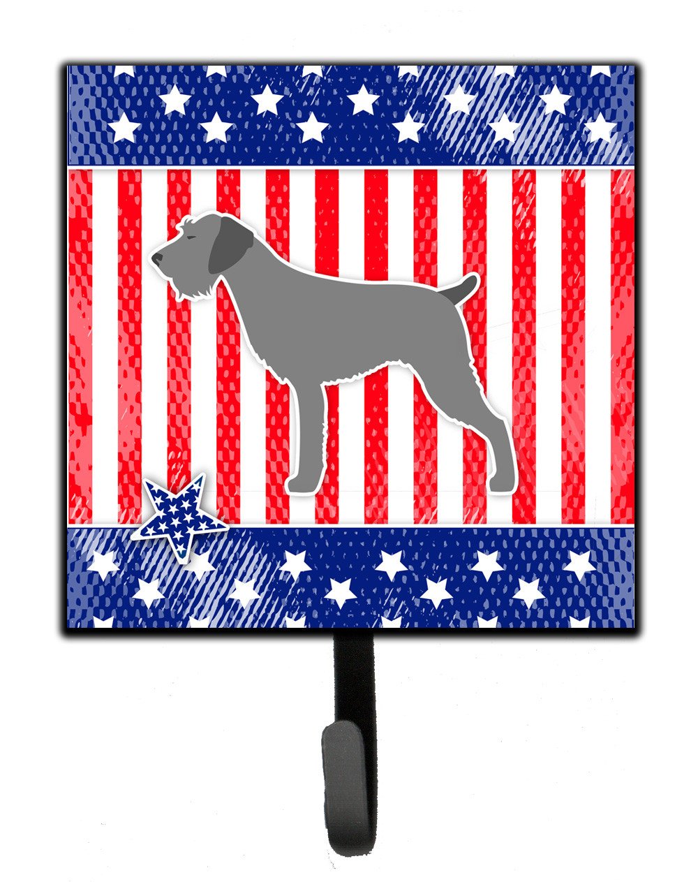 USA Patriotic German Wirehaired Pointer Leash or Key Holder BB3311SH4 by Caroline&#39;s Treasures