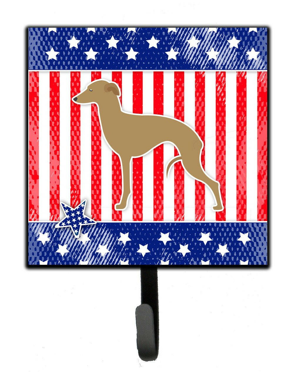 USA Patriotic Italian Greyhound Leash or Key Holder BB3314SH4 by Caroline's Treasures