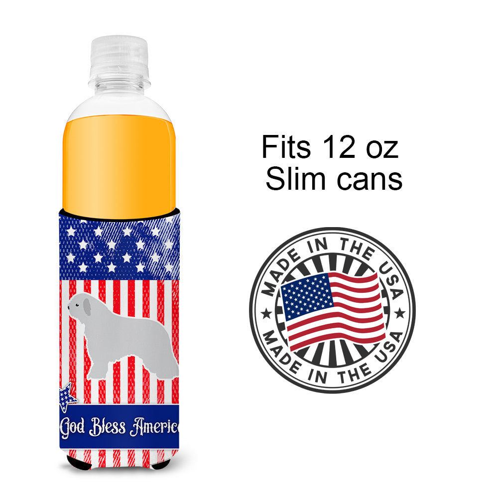 USA Patriotic Spanish Water Dog  Ultra Hugger for slim cans BB3315MUK