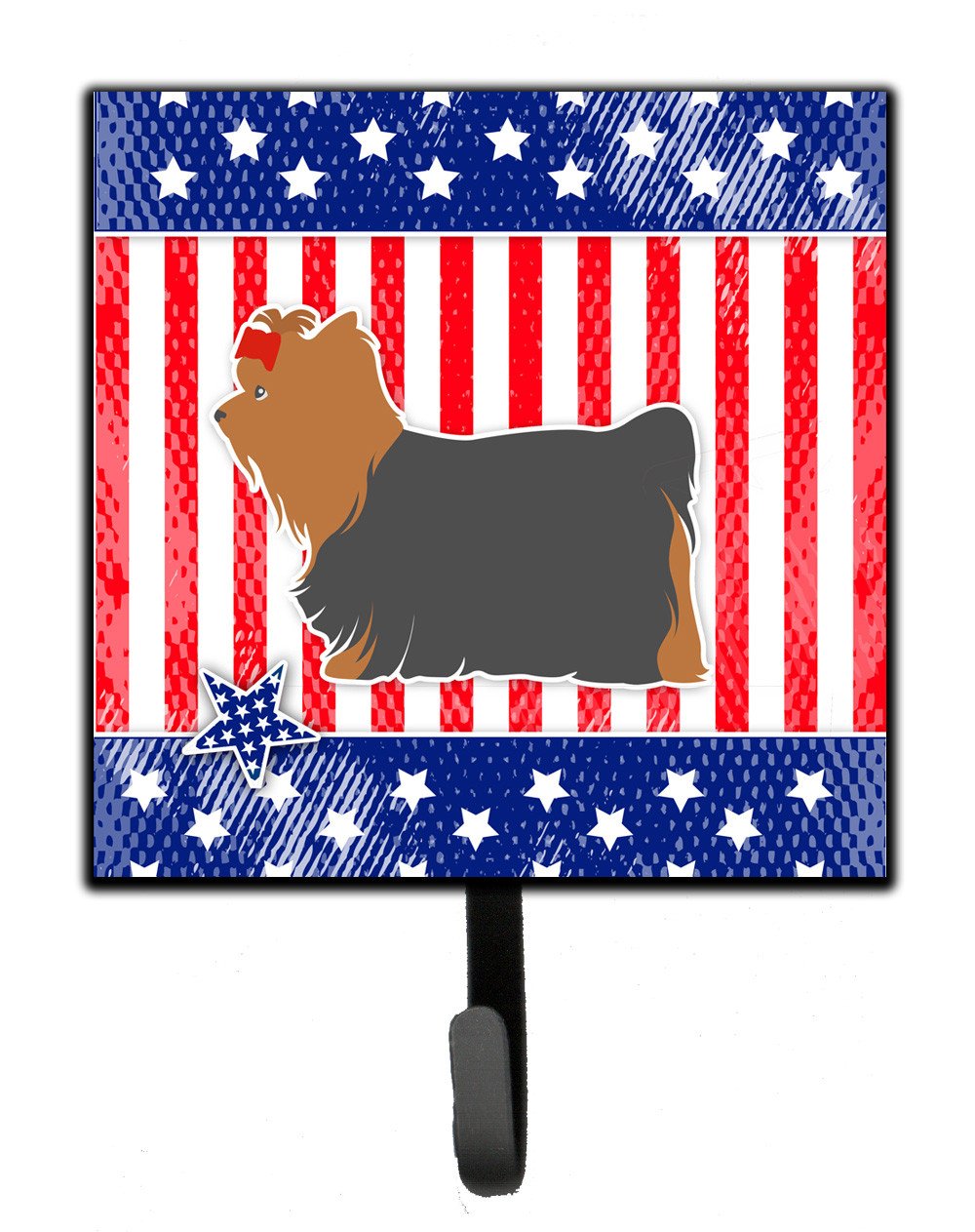 USA Patriotic Yorkshire Terrier Yorkie Leash or Key Holder BB3334SH4 by Caroline&#39;s Treasures