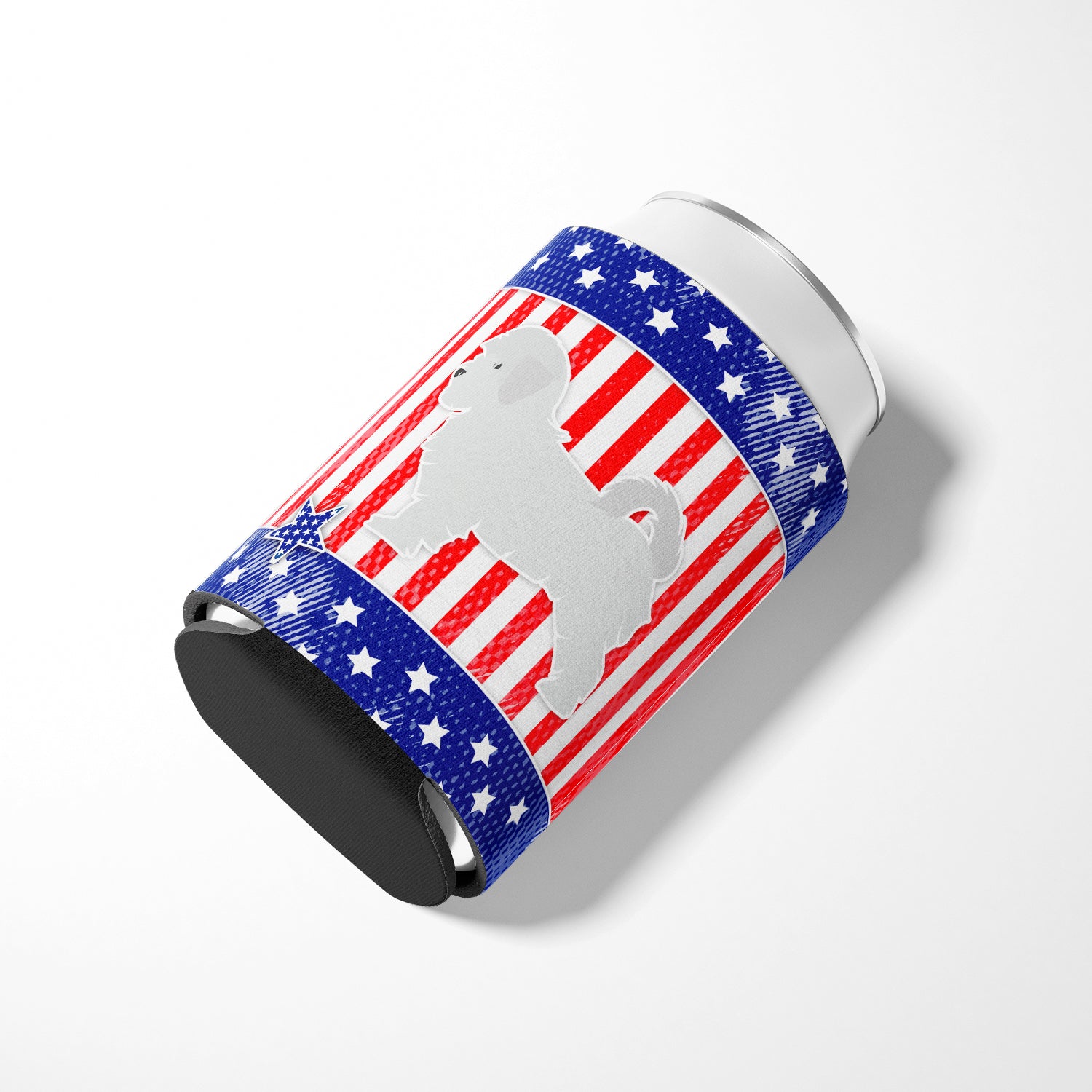 USA Patriotic Maltese Can or Bottle Hugger BB3336CC