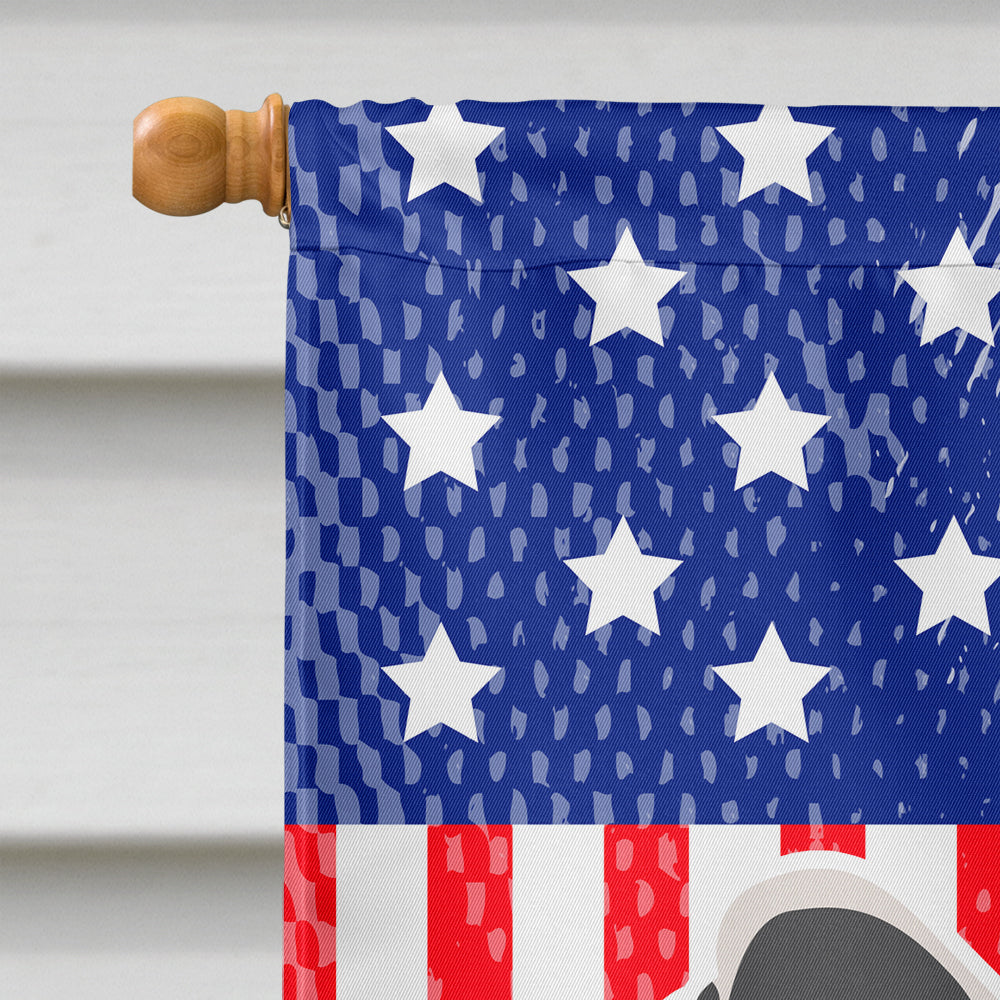 USA Patriotic Japanese Chin Flag Canvas House Size BB3337CHF