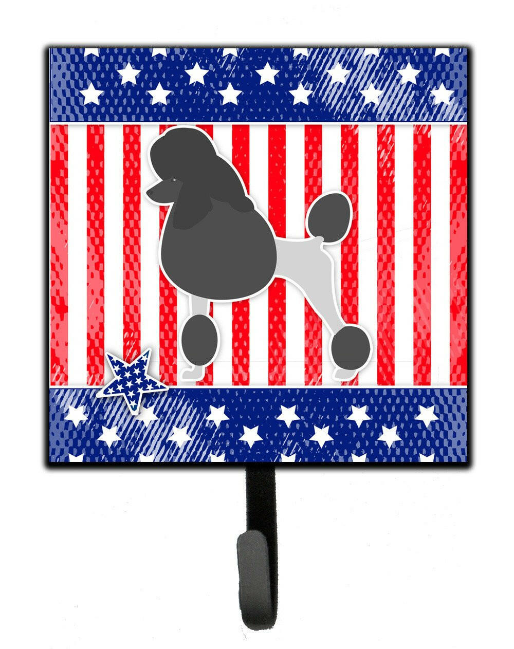 USA Patriotic Poodle Leash or Key Holder BB3339SH4 by Caroline's Treasures