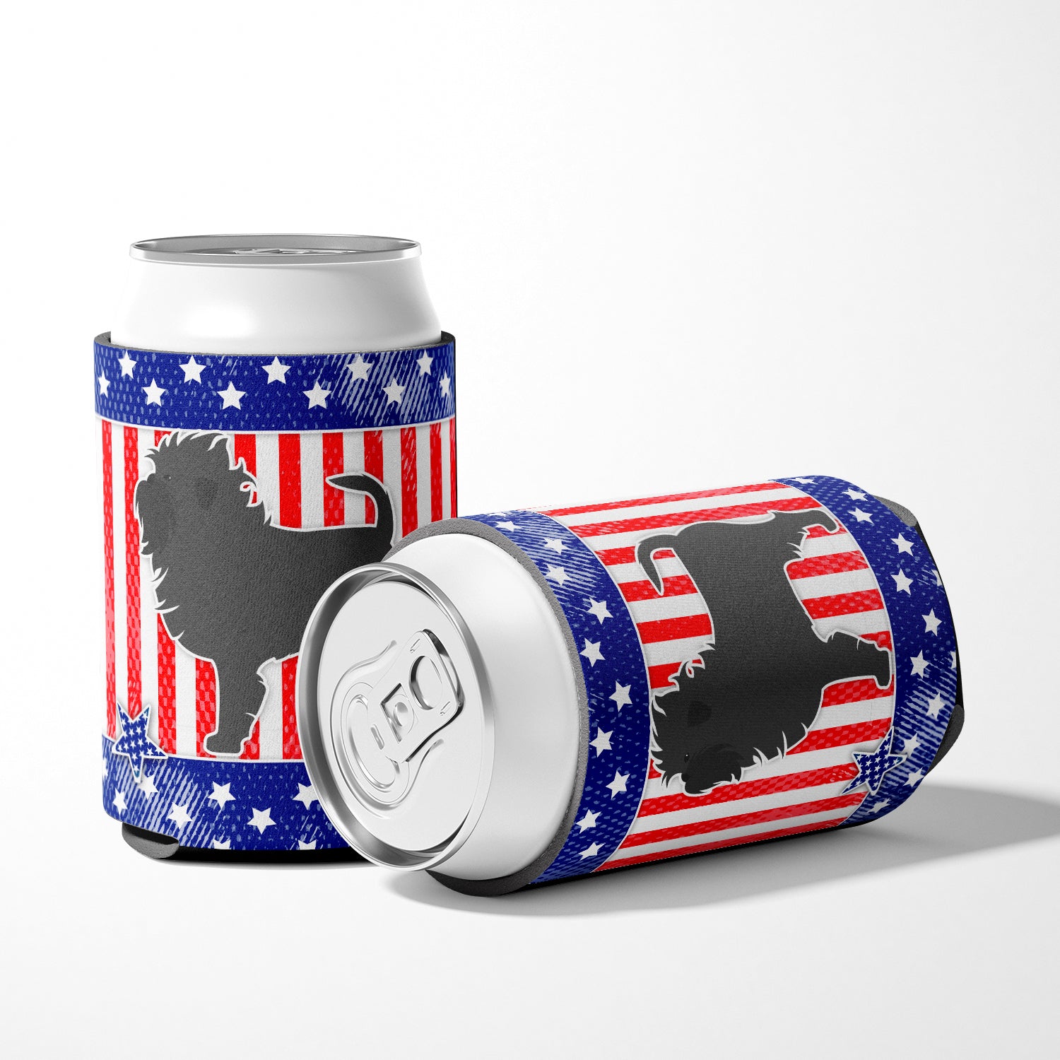 USA Patriotic Affenpinscher Can or Bottle Hugger BB3348CC