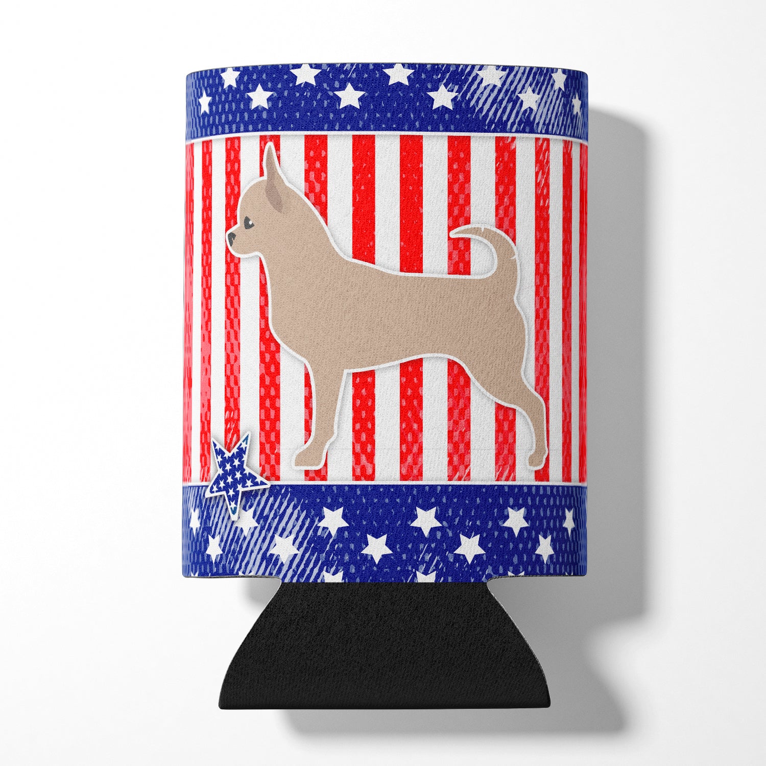 USA Patriotic Chihuahua Can ou Bottle Hugger BB3350CC