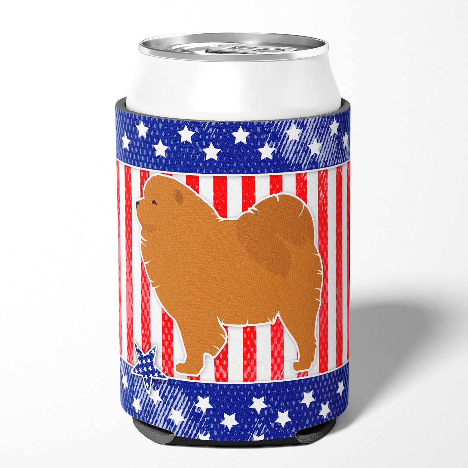 USA Patriotic Chow Chow Can or Bottle Hugger BB3351CC  the-store.com.