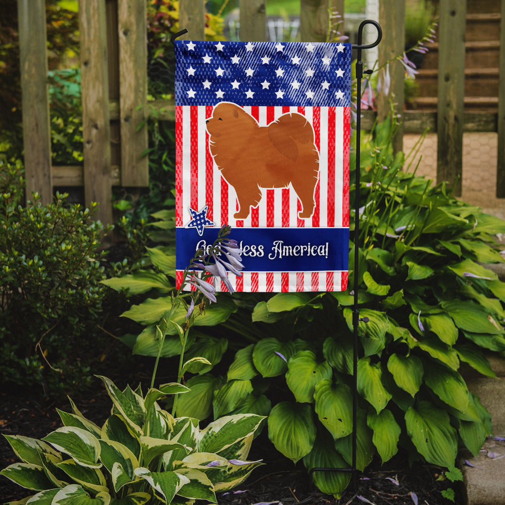 USA Patriotic Chow Chow Flag Garden Size BB3351GF