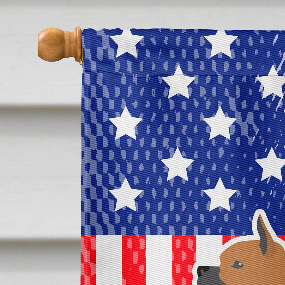 USA Patriotic Boxer Flag Canvas House Size BB3353CHF  the-store.com.