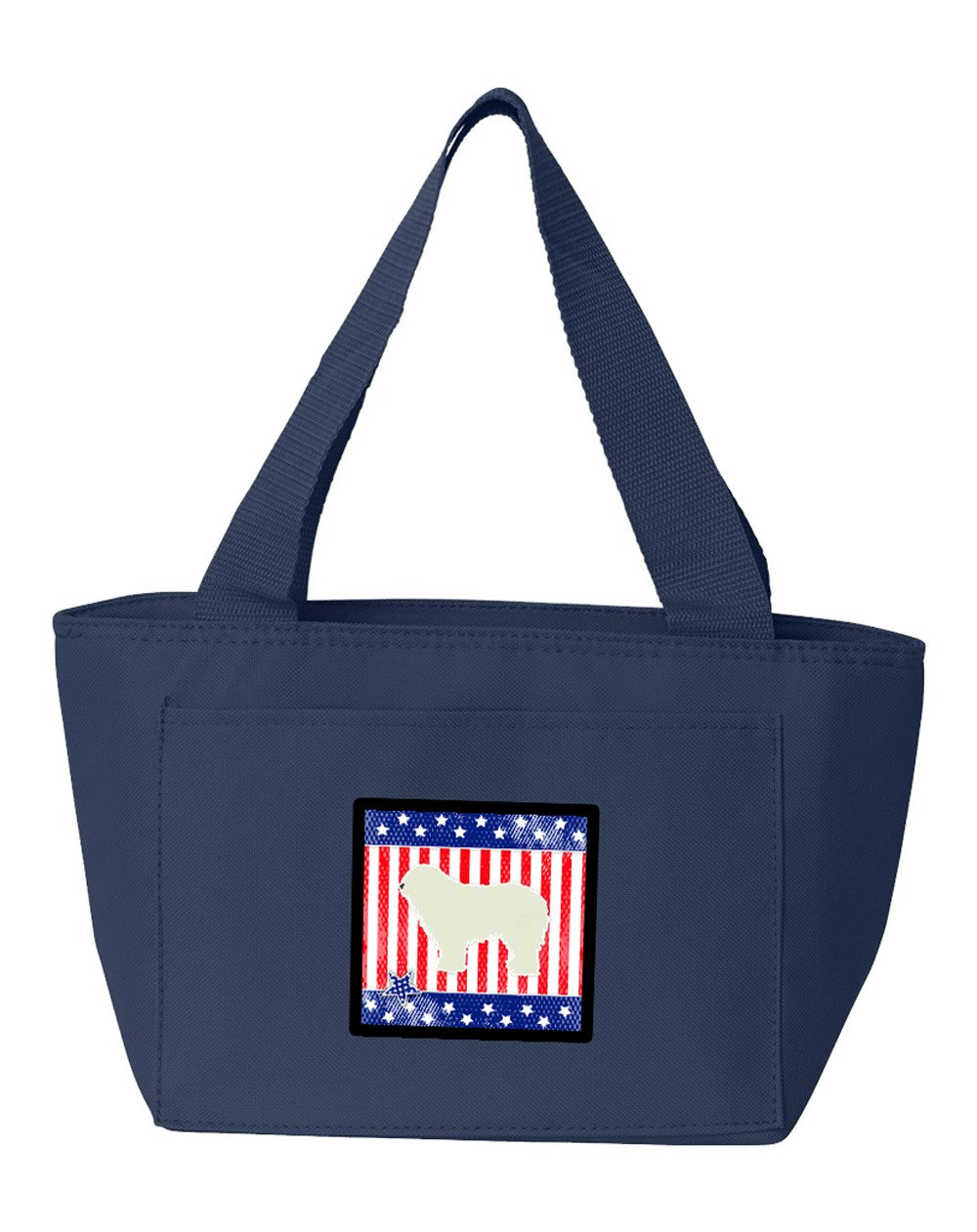 USA Patriotic Komondor Lunch Bag BB3355NA-8808 by Caroline&#39;s Treasures
