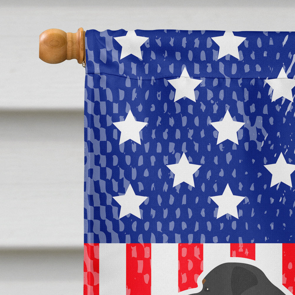 USA Patriotic Rottweiler Flag Canvas House Size BB3366CHF  the-store.com.