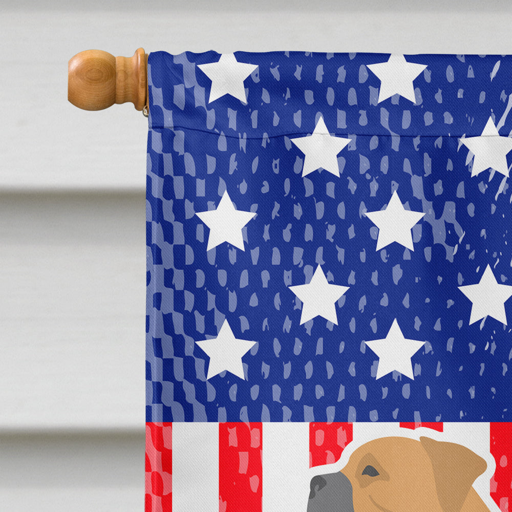 USA Patriotic Bullmastiff Flag Canvas House Size BB3371CHF  the-store.com.