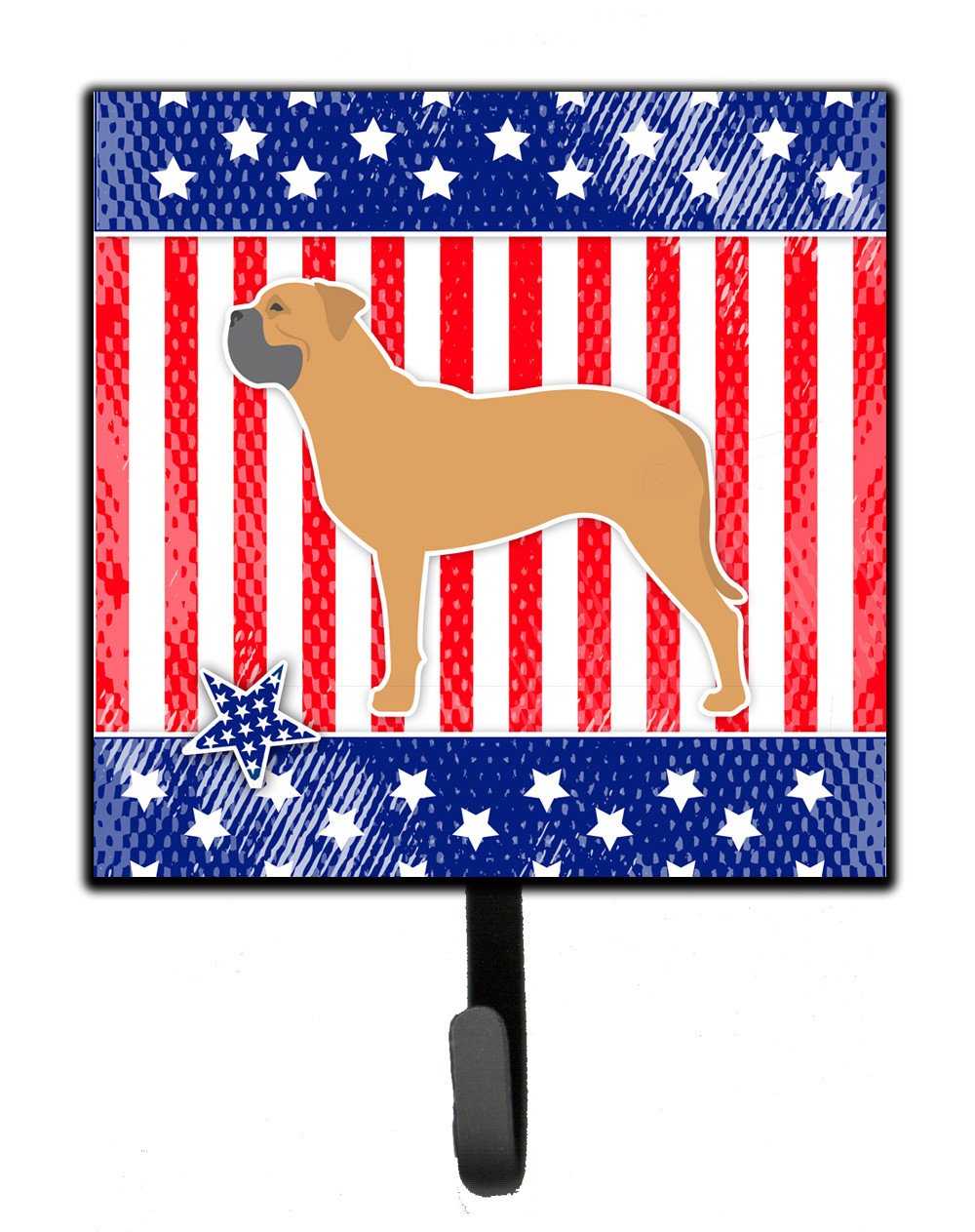 USA Patriotic Bullmastiff Leash or Key Holder BB3371SH4 by Caroline&#39;s Treasures