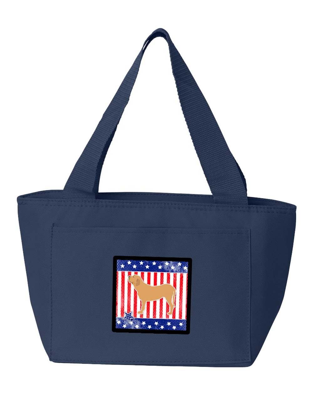 Caroline's Treasures USA Patriotic Fila Brasileiro Lunch Bag BB3379NA-8808