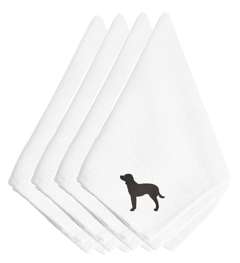 American Water Spaniel Embroidered Napkins Set of 4 BB3401NPKE by Caroline&#39;s Treasures