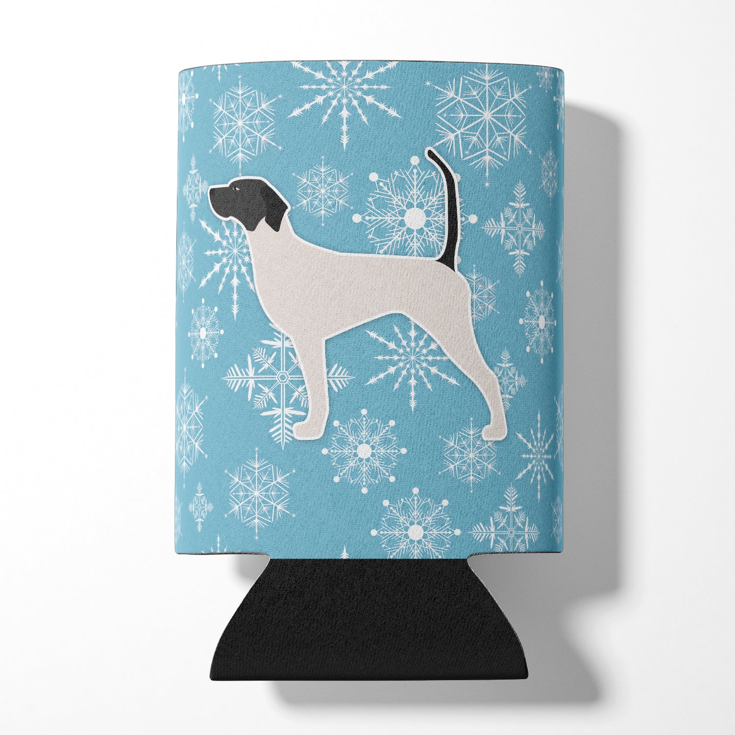 Winter Snowflake English Pointer Can or Bottle Hugger BB3495CC  the-store.com.