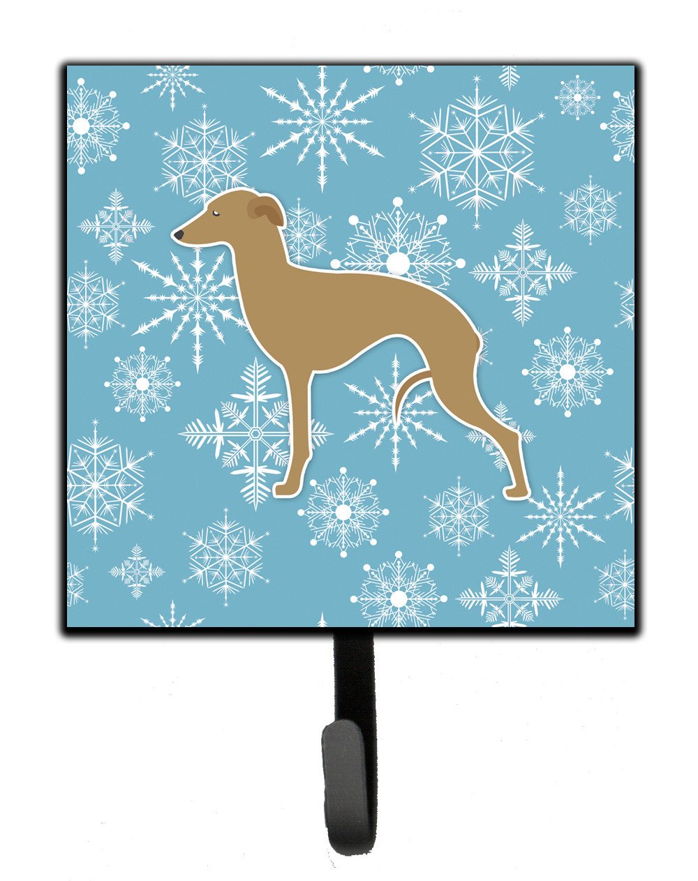 Winter Snowflake Italian Greyhound Leash or Key Holder BB3514SH4 by Caroline's Treasures