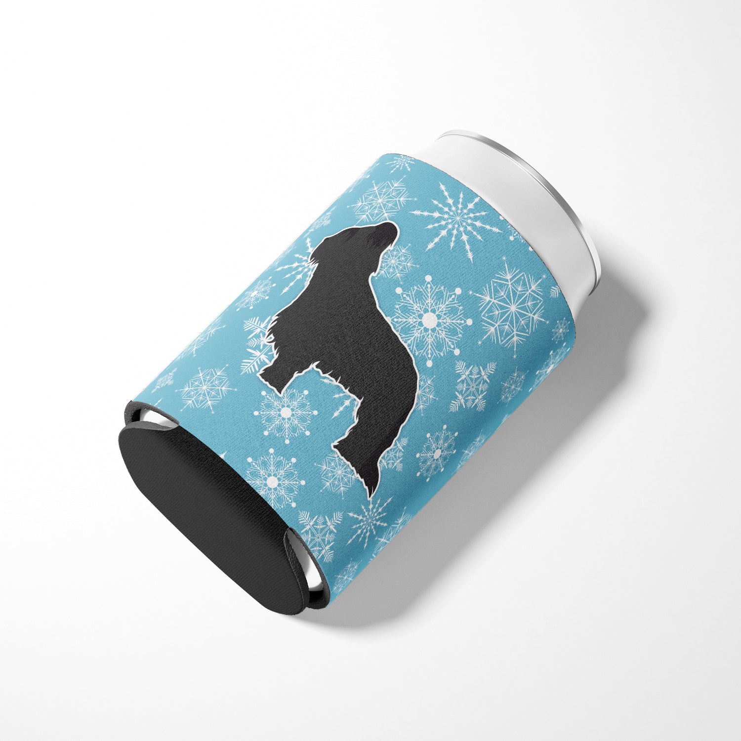 Winter Snowflake Briard Can or Bottle Hugger BB3526CC  the-store.com.