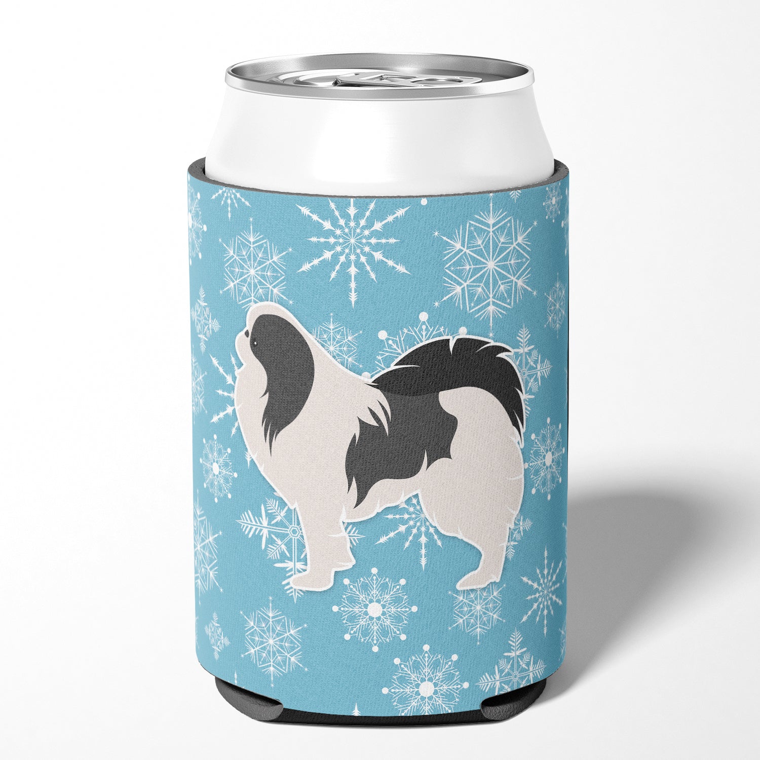 Winter Snowflake Japanese Chin Can or Bottle Hugger BB3537CC