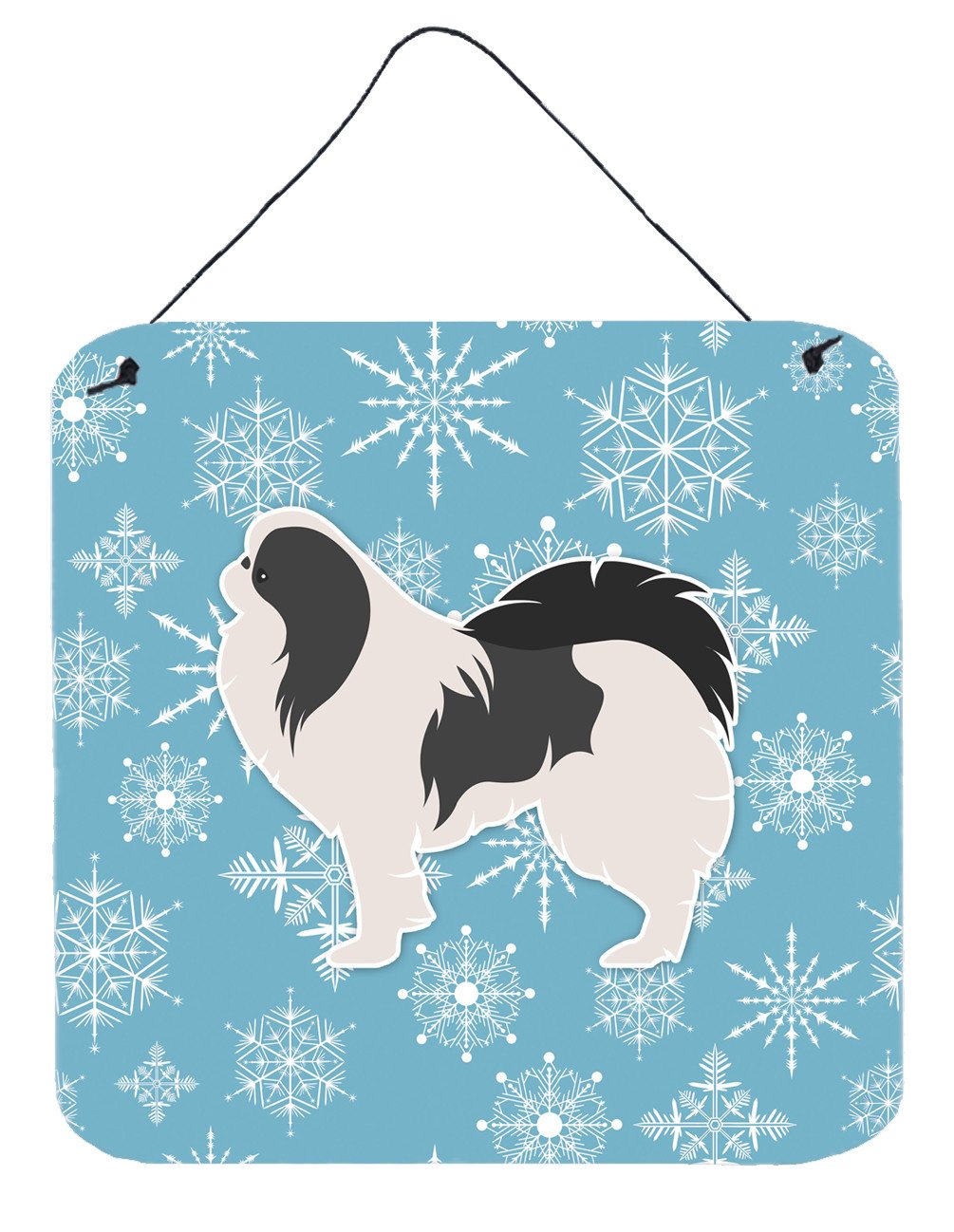 Winter Snowflake Japanese Chin Wall or Door Hanging Prints BB3537DS66 by Caroline&#39;s Treasures