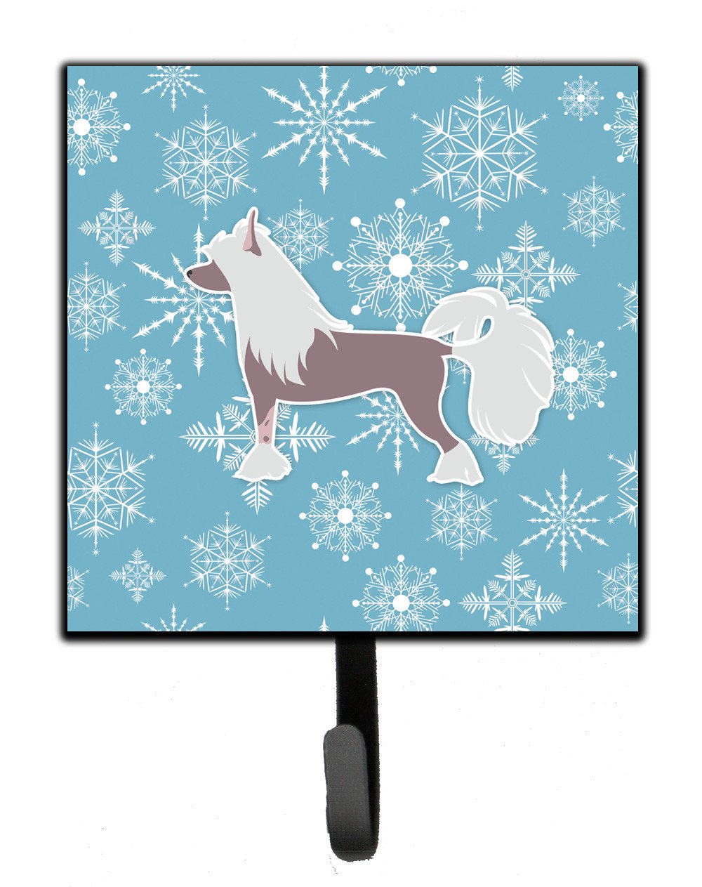 Winter Snowflake Chinese Crested Leash or Key Holder BB3543SH4 by Caroline's Treasures
