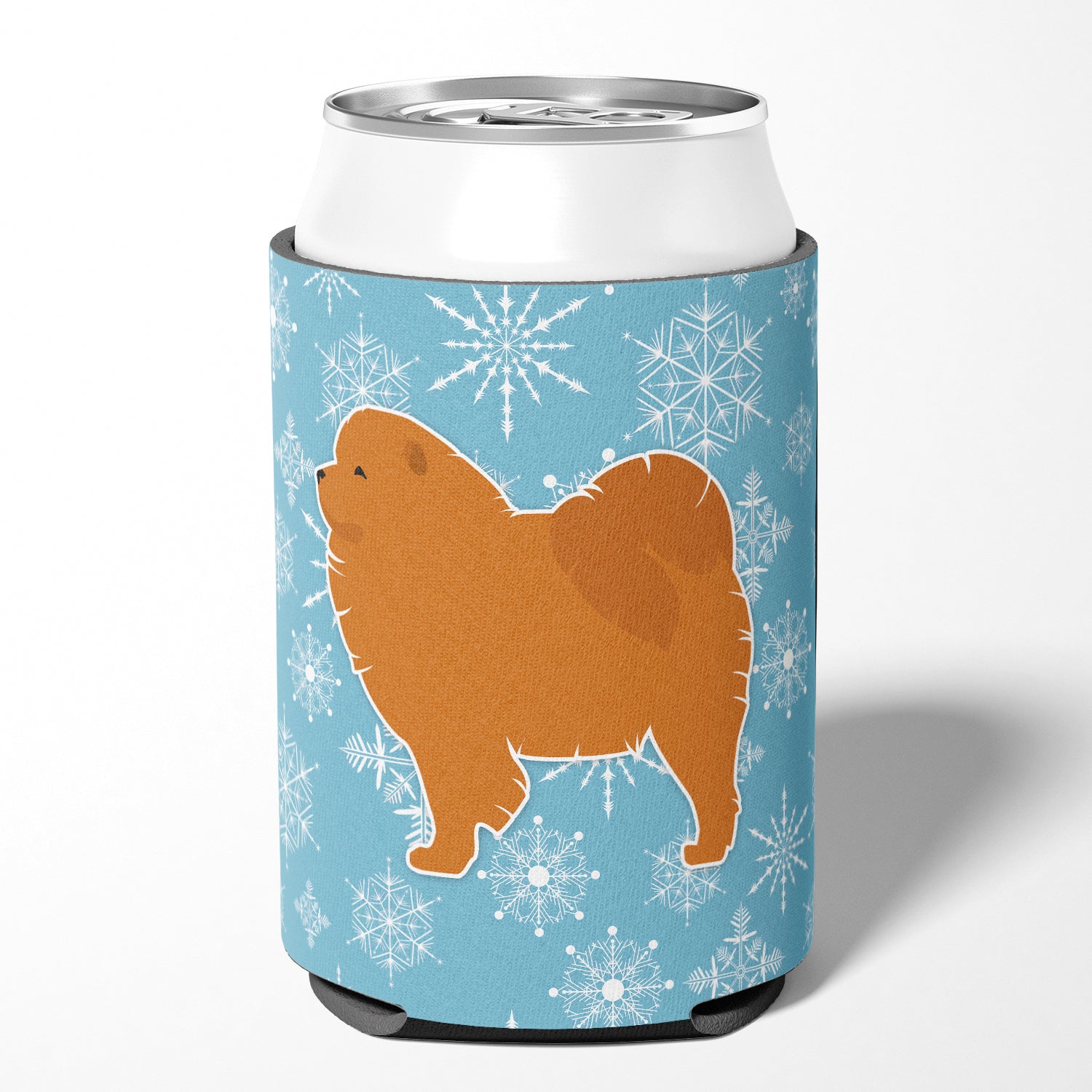 Winter Snowflake Chow Chow Can or Bottle Hugger BB3551CC