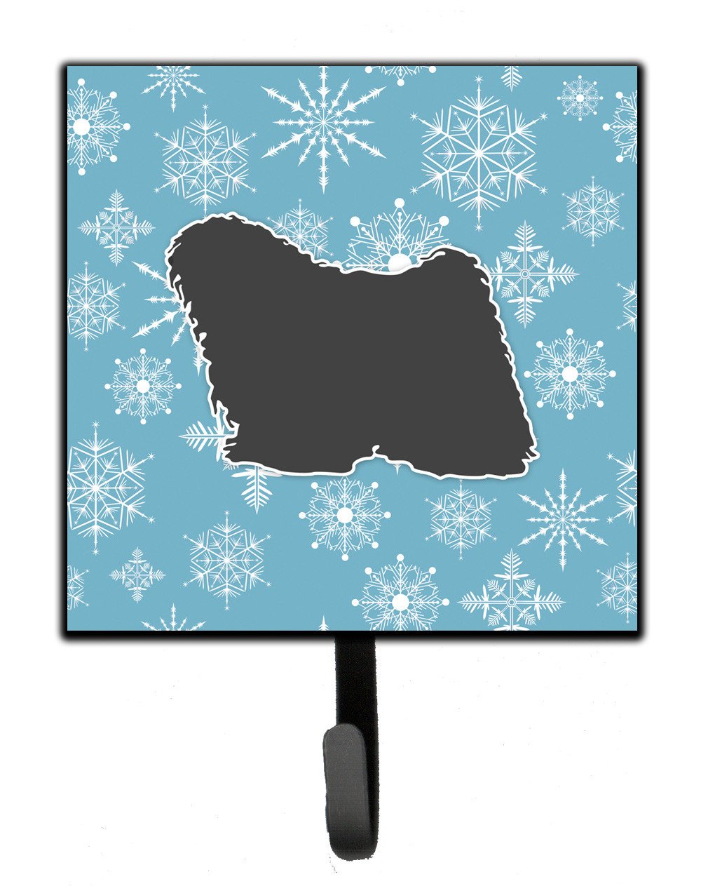 Winter Snowflake Puli Leash or Key Holder BB3563SH4 by Caroline&#39;s Treasures