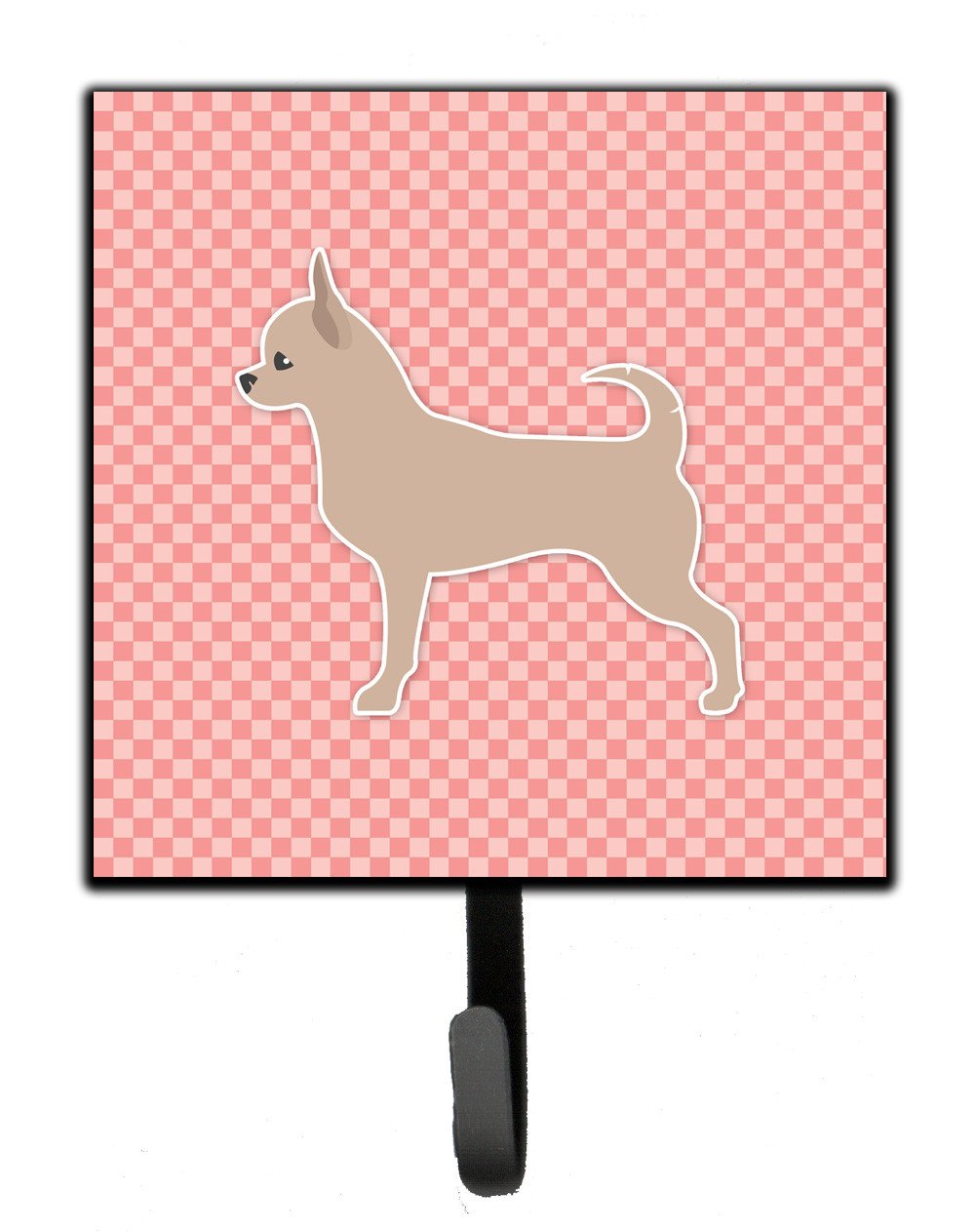 Chihuahua Checkerboard Pink Leash or Key Holder BB3650SH4 by Caroline's Treasures