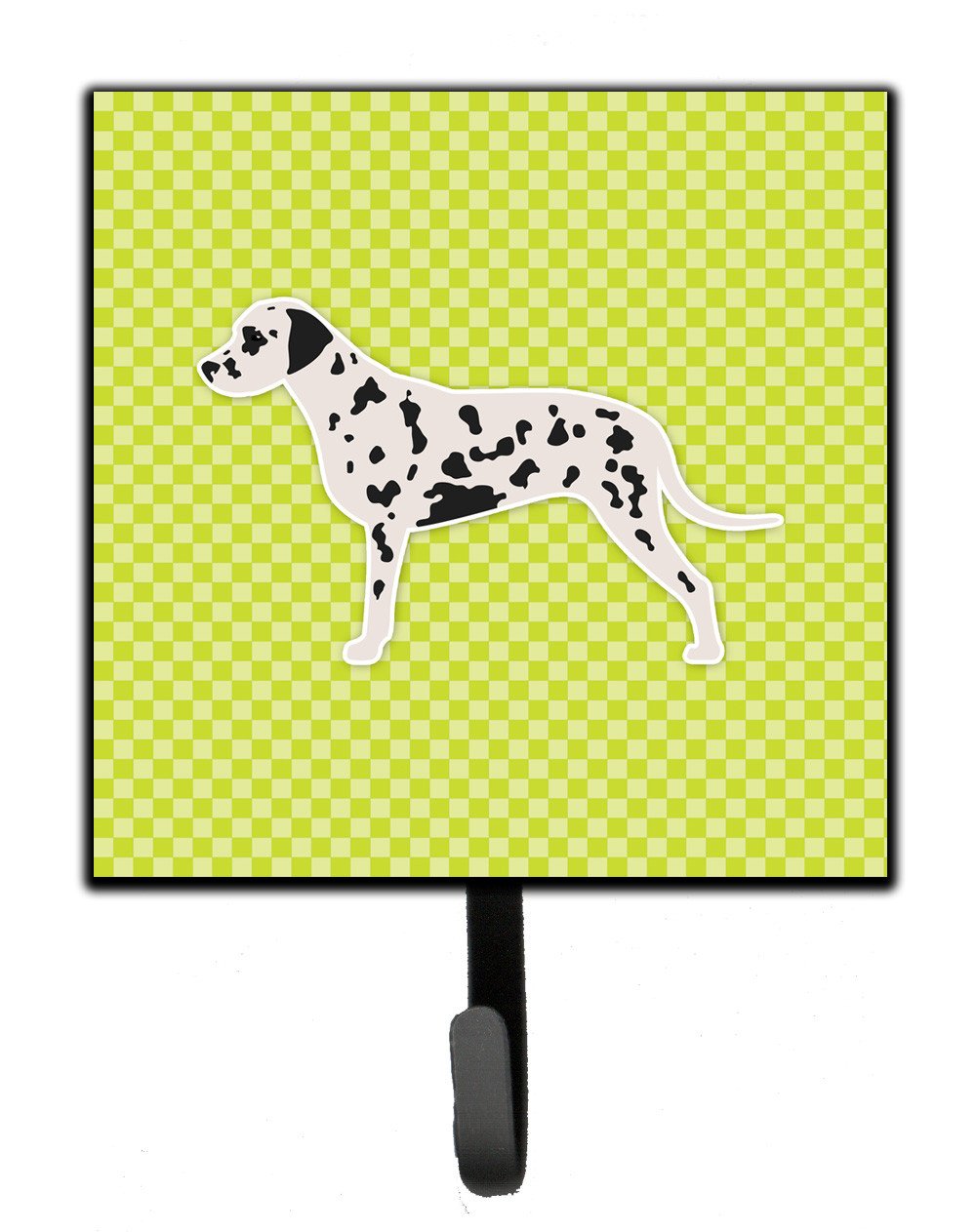 Dalmatian Checkerboard Green Leash or Key Holder BB3783SH4 by Caroline's Treasures