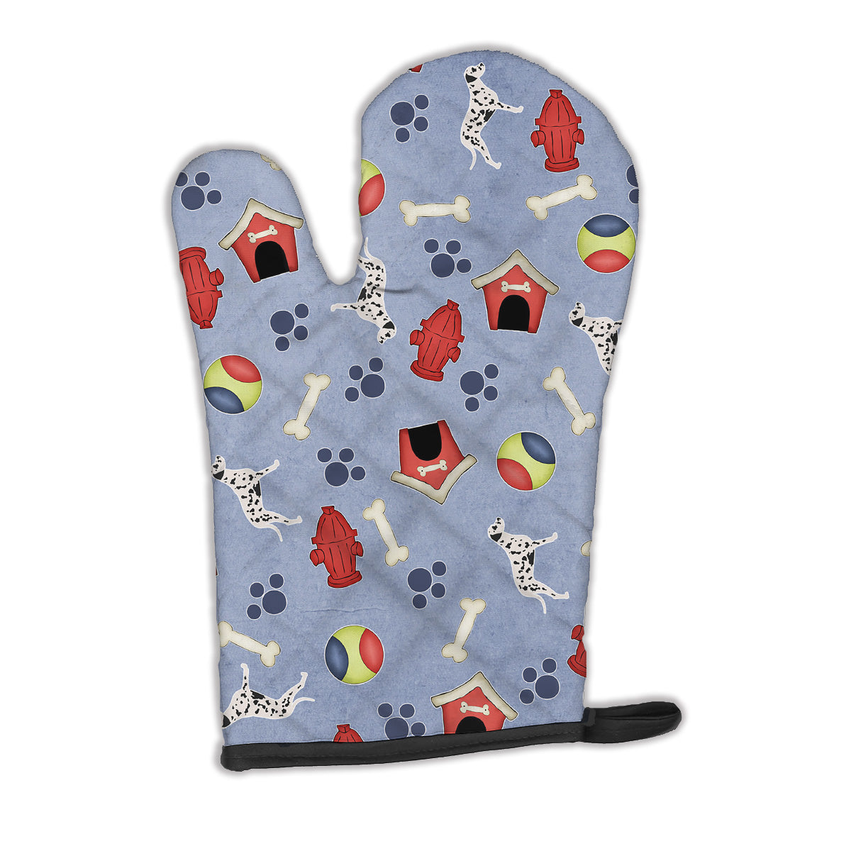 Dalmatian Dog House Collection Oven Mitt BB3883OVMT  the-store.com.