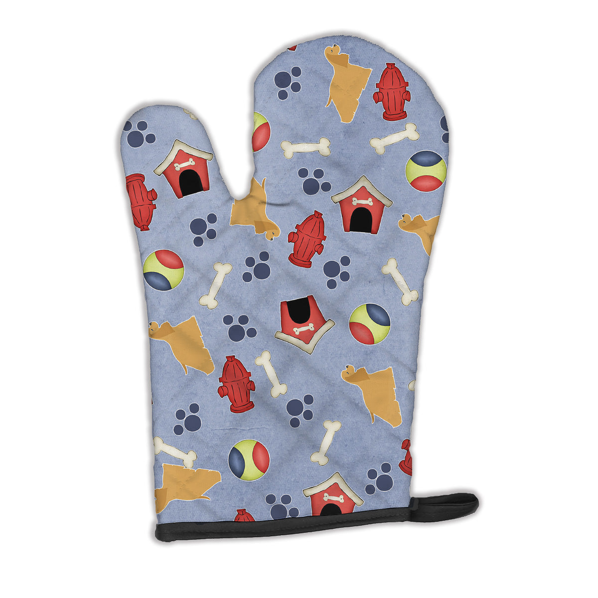 Cocker Spaniel Dog House Collection Oven Mitt BB3886OVMT  the-store.com.