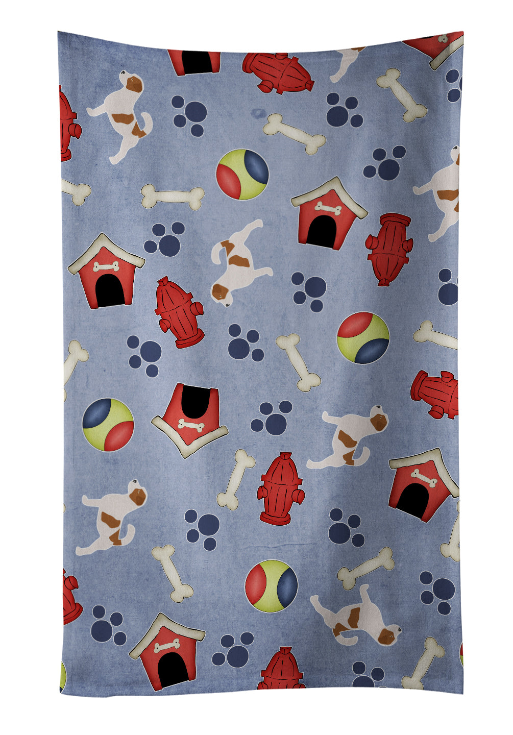 Jack Russell Terrier Dog House Collection Kitchen Towel BB3907KTWL - the-store.com