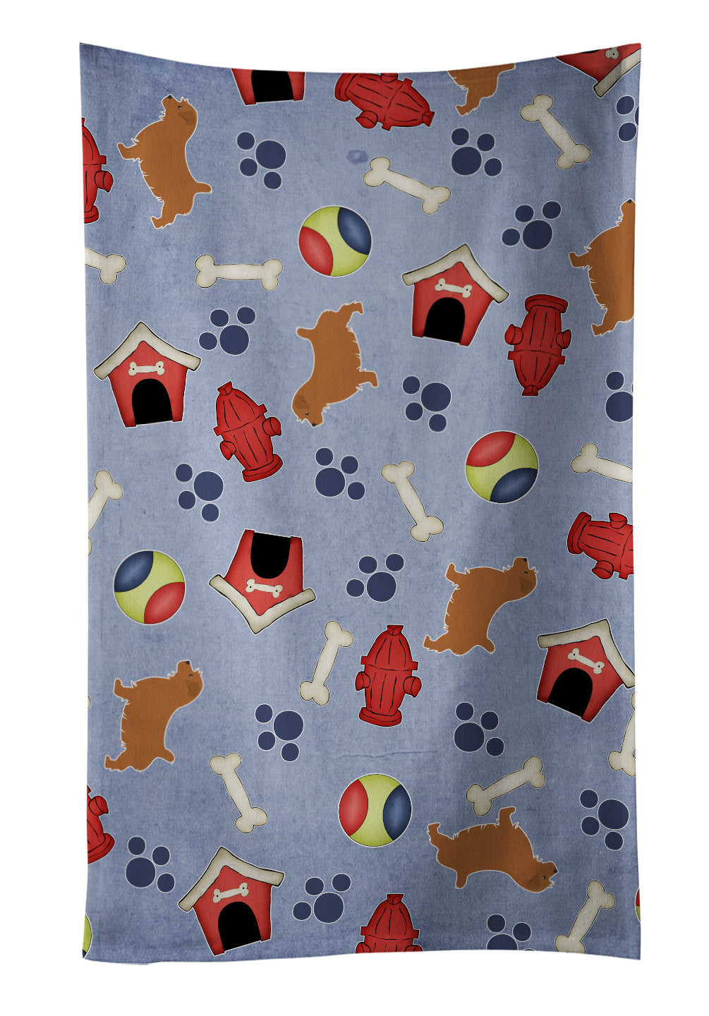 Norfolk Terrier Dog House Collection Kitchen Towel BB3909KTWL - the-store.com