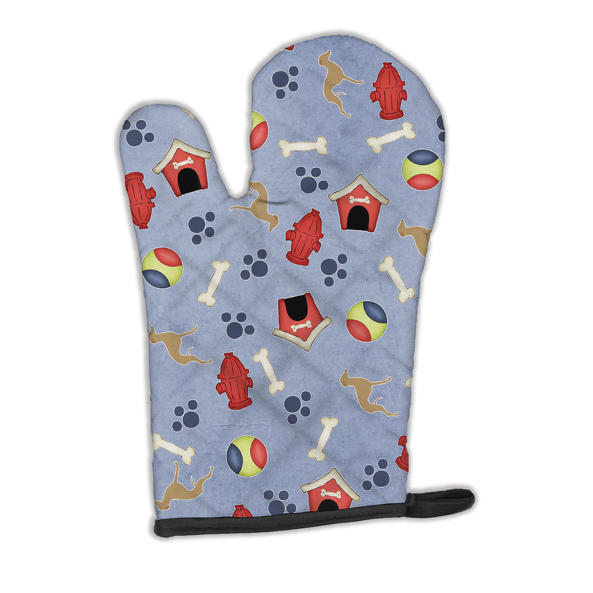 Italian Greyhound Dog House Collection Oven Mitt BB3914OVMT  the-store.com.