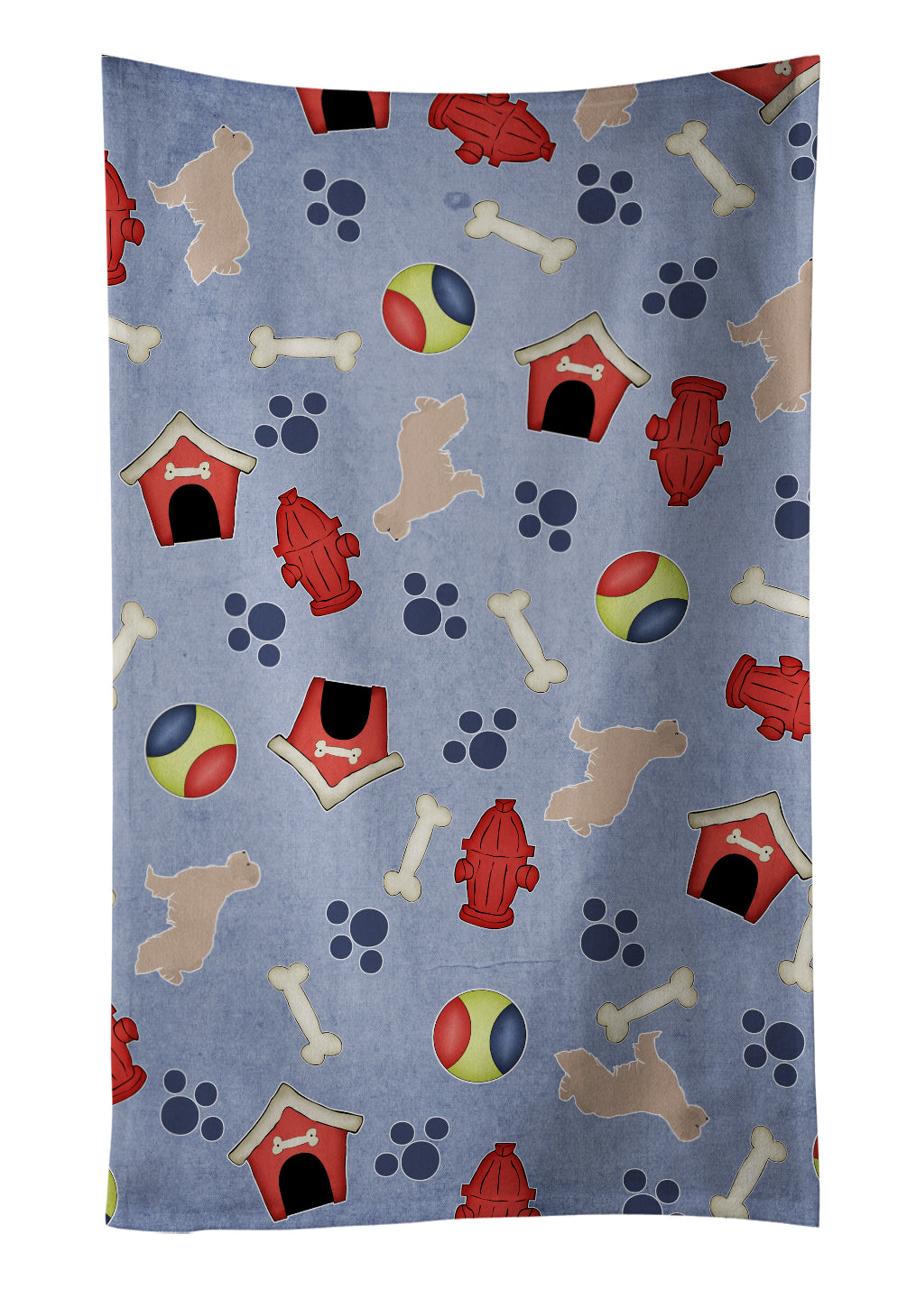 Pyrenean Shepherd Dog House Collection Kitchen Towel BB3918KTWL - the-store.com