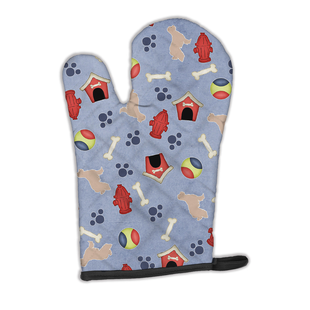 Pyrenean Shepherd Dog House Collection Oven Mitt BB3918OVMT