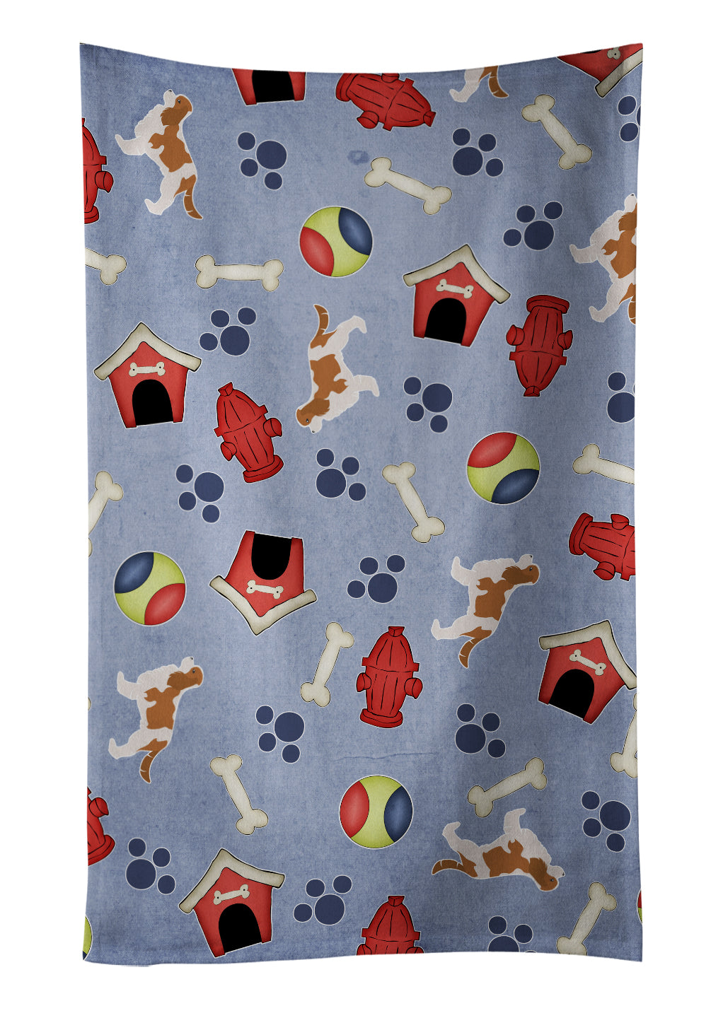 Cavalier King Charles Spaniel Dog House Collection Kitchen Towel BB3949KTWL - the-store.com