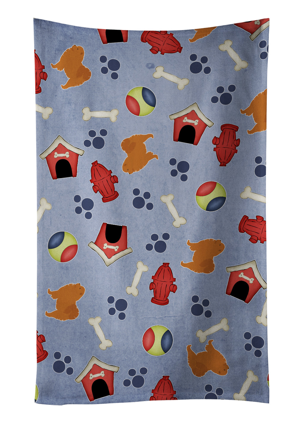 Chow  Dog House Collection Kitchen Towel BB3951KTWL - the-store.com