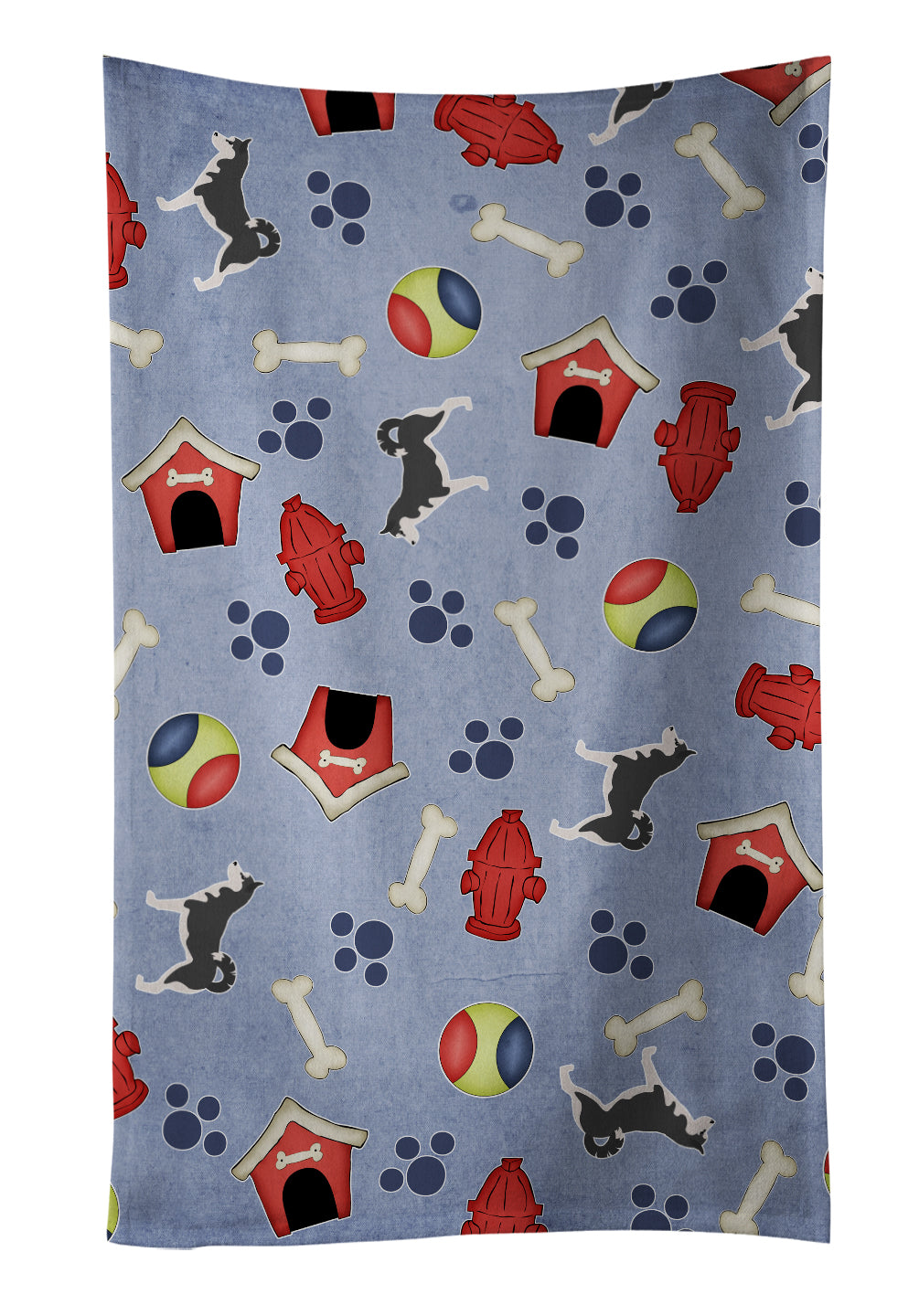 Siberian Husky Dog House Collection Kitchen Towel BB3980KTWL - the-store.com