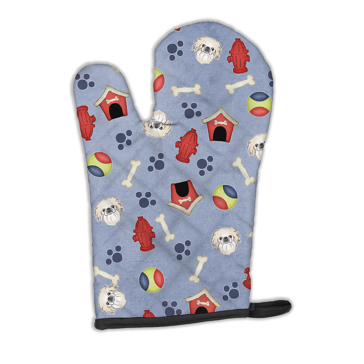 Dog House Collection Pekingese Oven Mitt BB4000OVMT  the-store.com.
