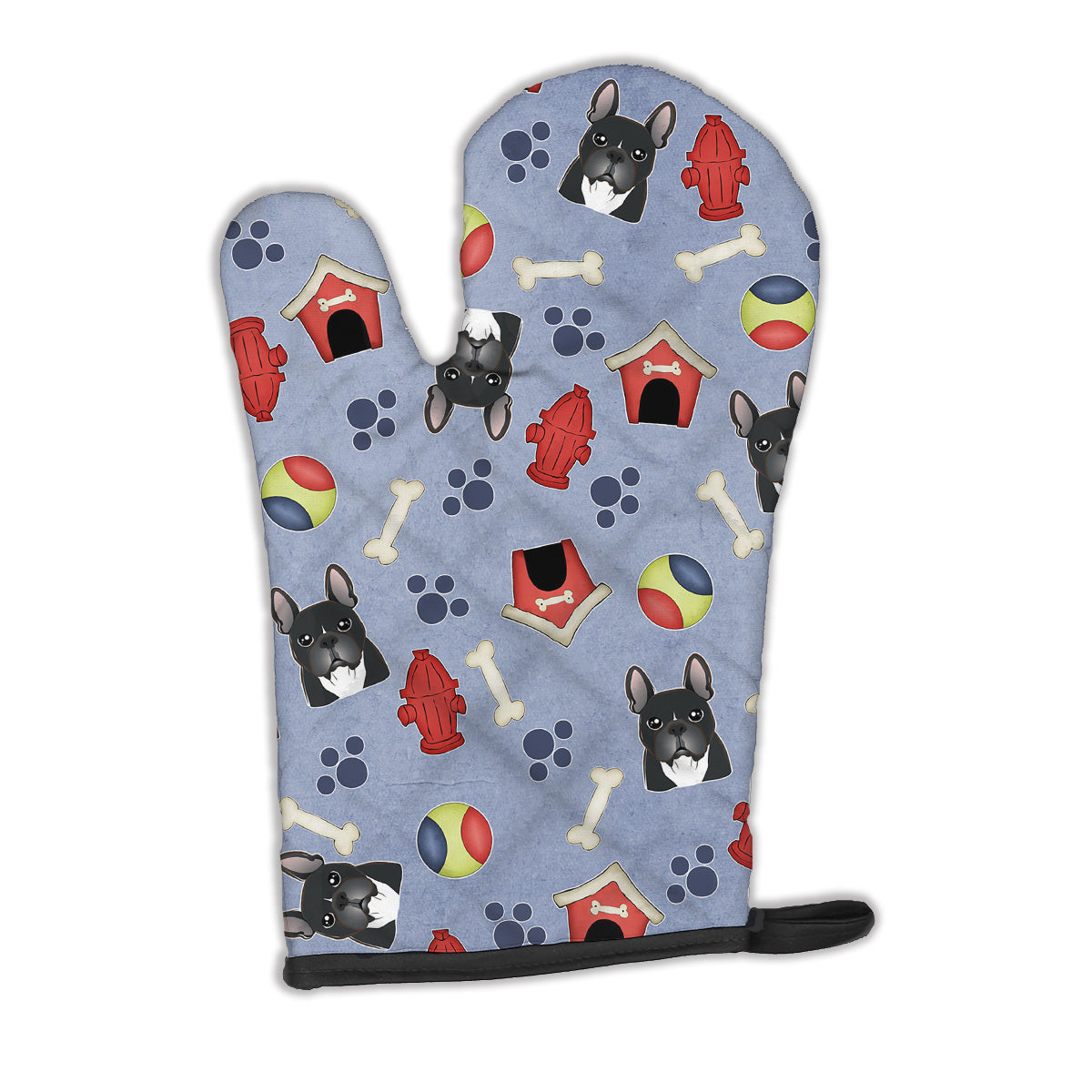Dog House Collection French Bulldog Oven Mitt BB4006OVMT  the-store.com.