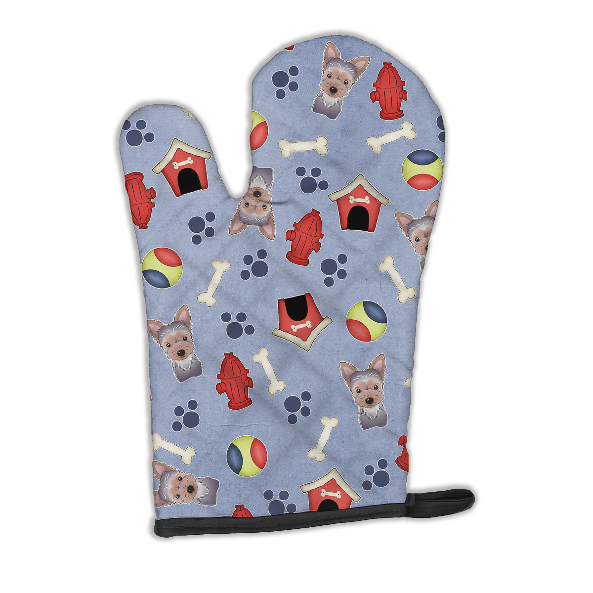 Dog House Collection Yorkie Puppy Oven Mitt BB4011OVMT  the-store.com.