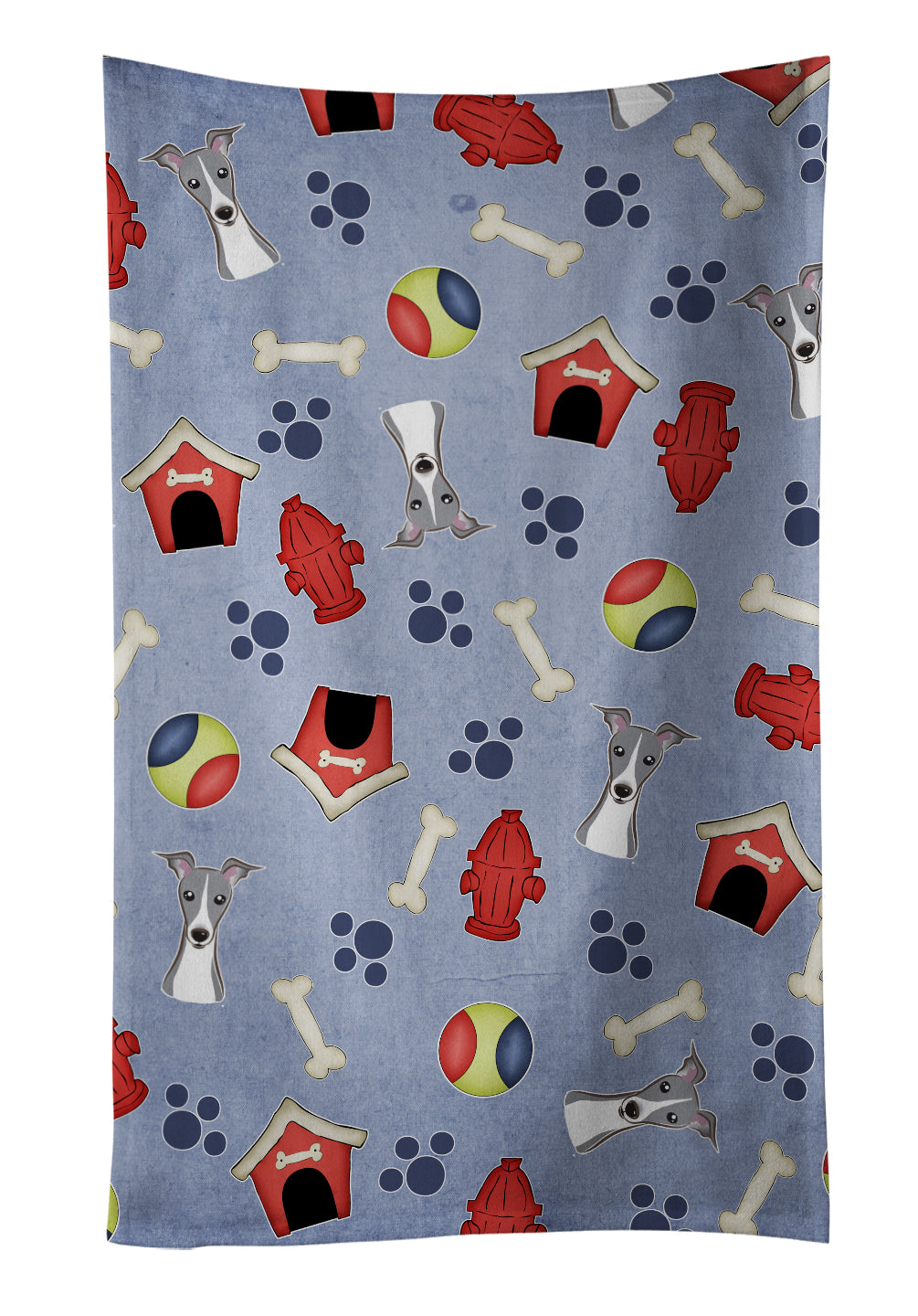 Dog House Collection Italian Greyhound Kitchen Towel BB4015KTWL - the-store.com