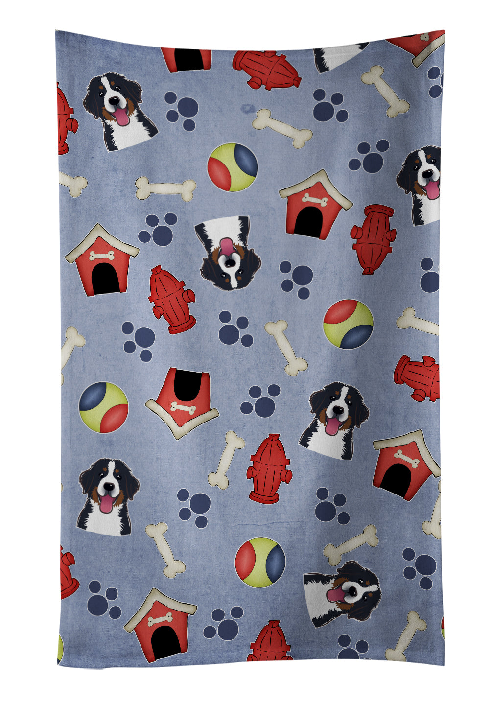 Dog House Collection Bernese Mountain Dog Kitchen Towel BB4016KTWL - the-store.com