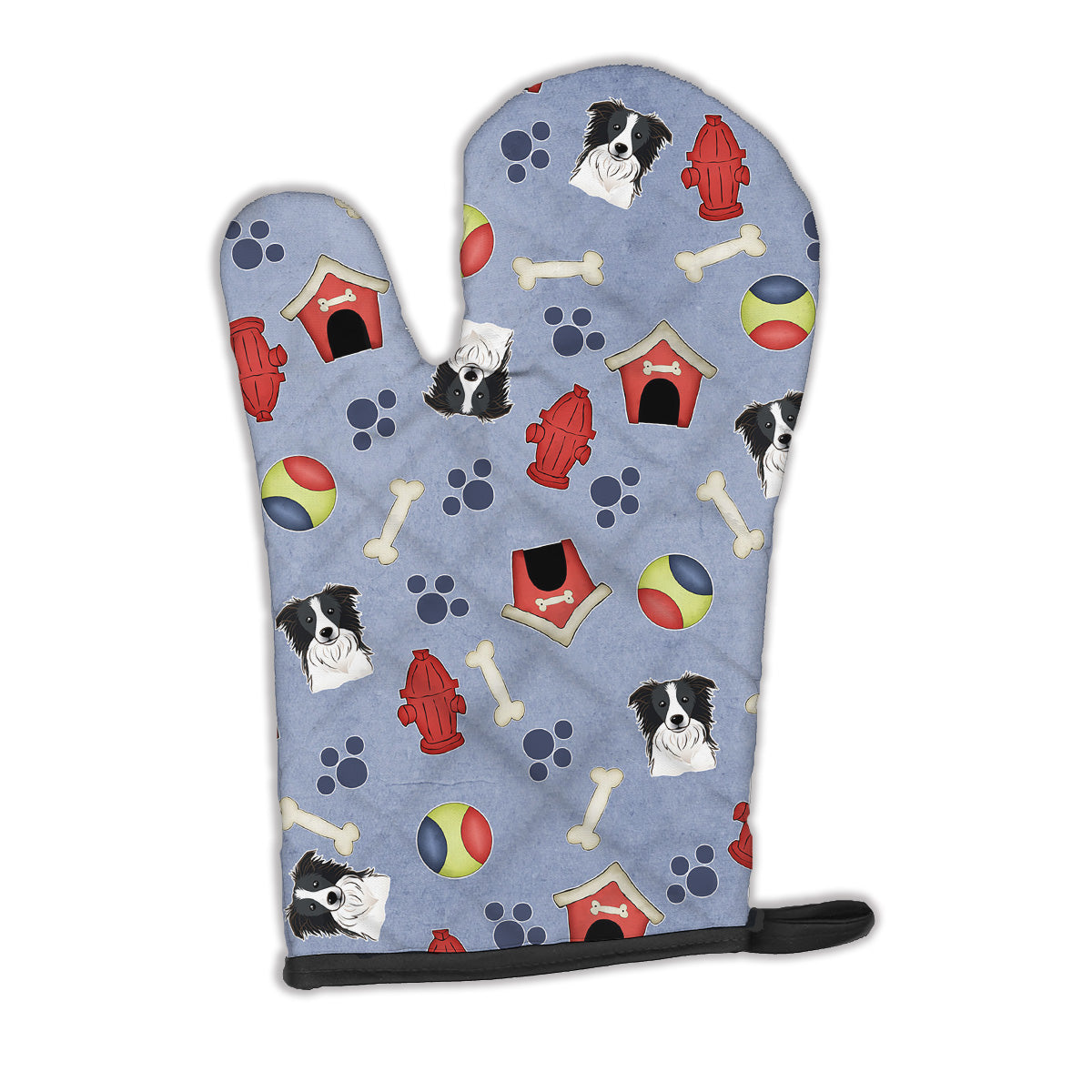 Dog House Collection Border Collie Oven Mitt BB4020OVMT  the-store.com.