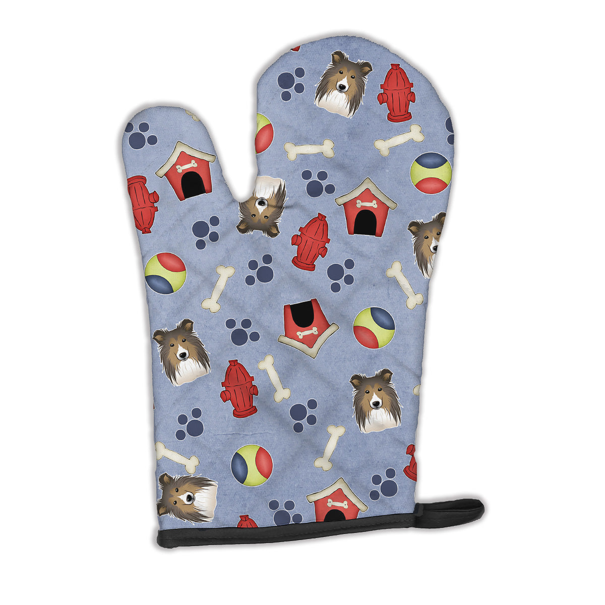 Dog House Collection Sheltie Oven Mitt BB4021OVMT  the-store.com.