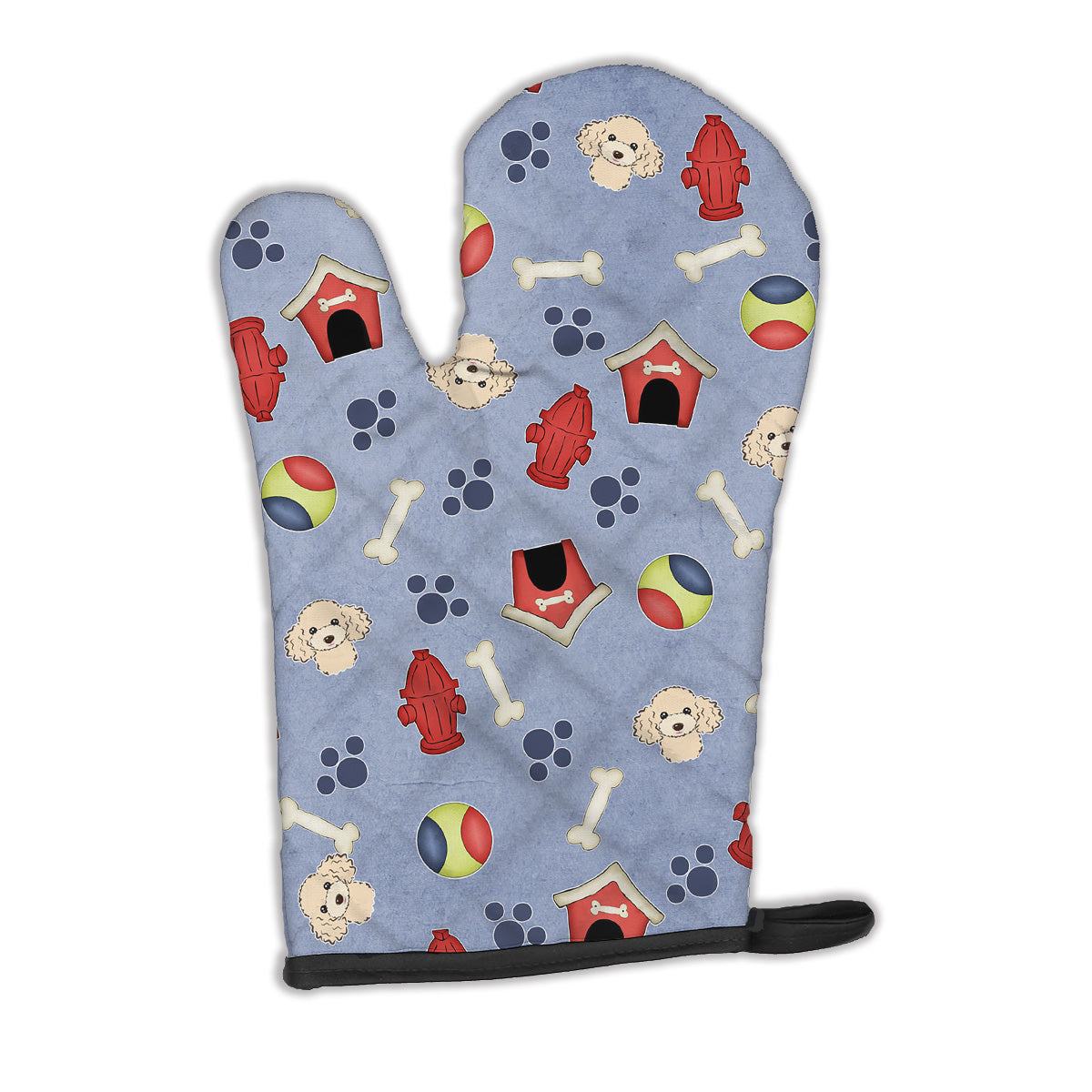 Dog House Collection Buff Poodle Oven Mitt BB4037OVMT  the-store.com.