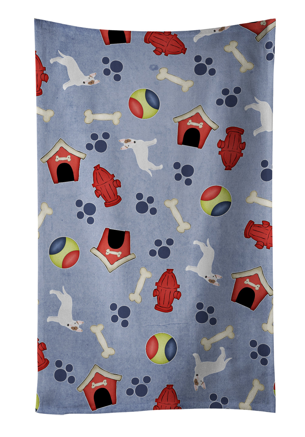 Dog House Collection Bull Terrier Kitchen Towel BB4057KTWL - the-store.com