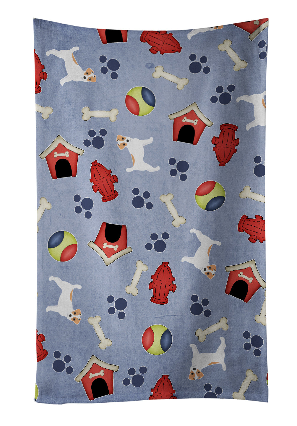 Dog House Collection Jack Russell Terrier Kitchen Towel BB4100KTWL - the-store.com