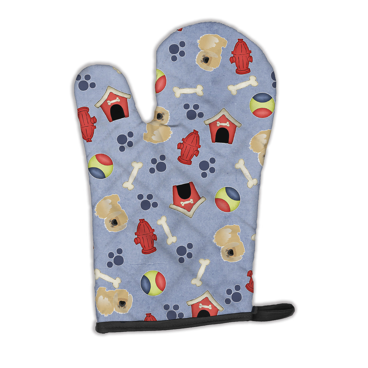 Dog House Collection Pekingese Oven Mitt BB4108OVMT  the-store.com.